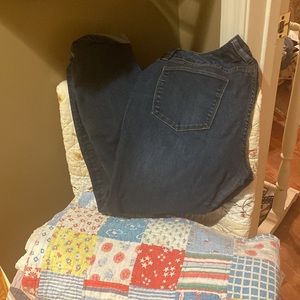 dark denim skinny jeans